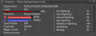 Signature for player Arquero