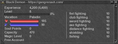 Signature for player Black Demon