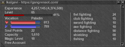 Signature for player Ikalgavi