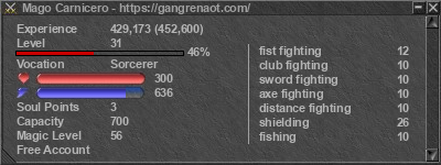 Signature for player Mago Carnicero