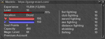 Signature for player Mastelo