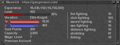 Signature for player Maverick