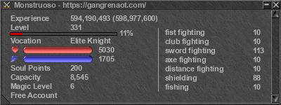 Signature for player Monstruoso