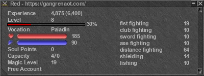 Signature for player Red