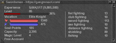Signature for player Swordsman
