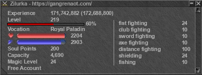 Signature for player Zilurka